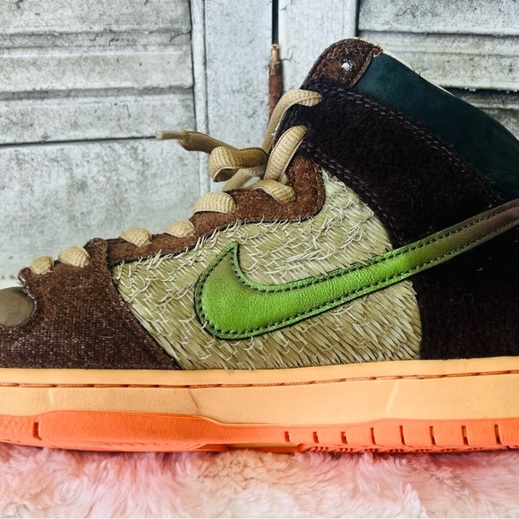 2020 Nike SB Dunk high mallard TurDunken - Picture 8 of 9